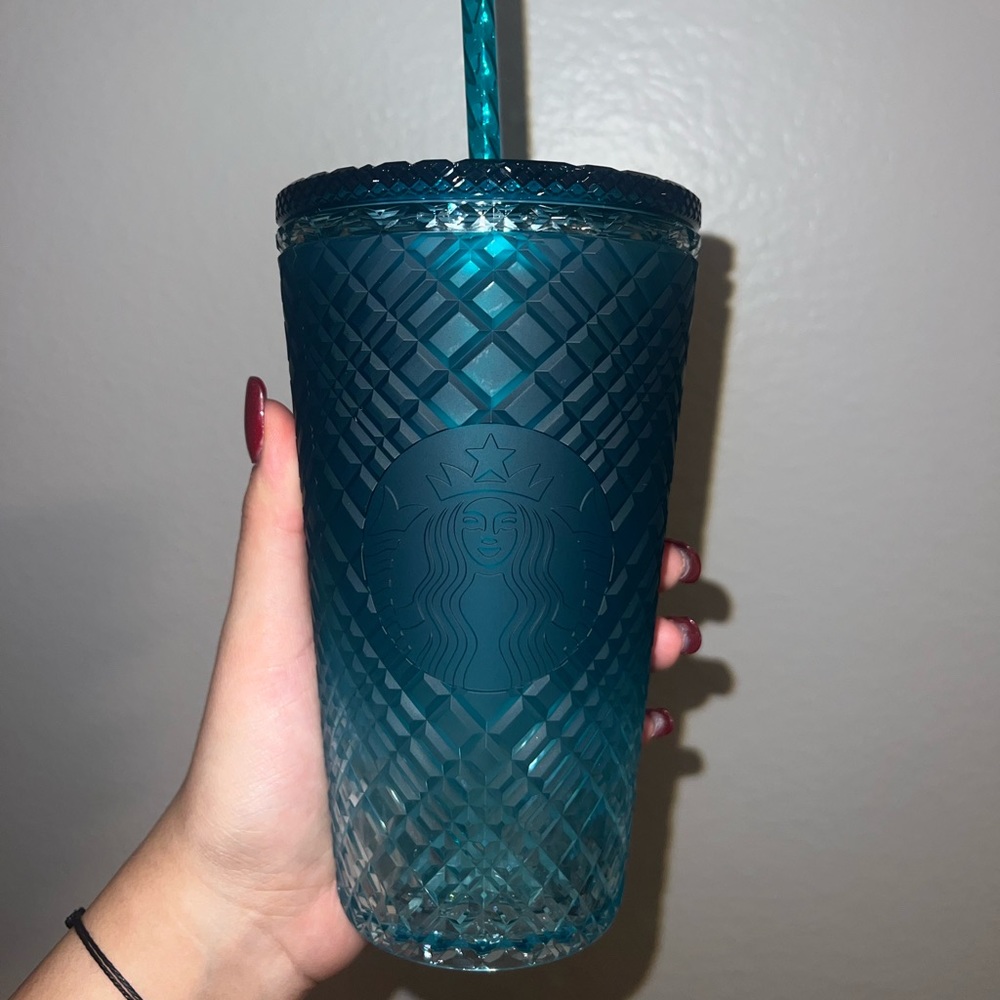 Starbucks Grande Blue 16 oz Matte Tumbler